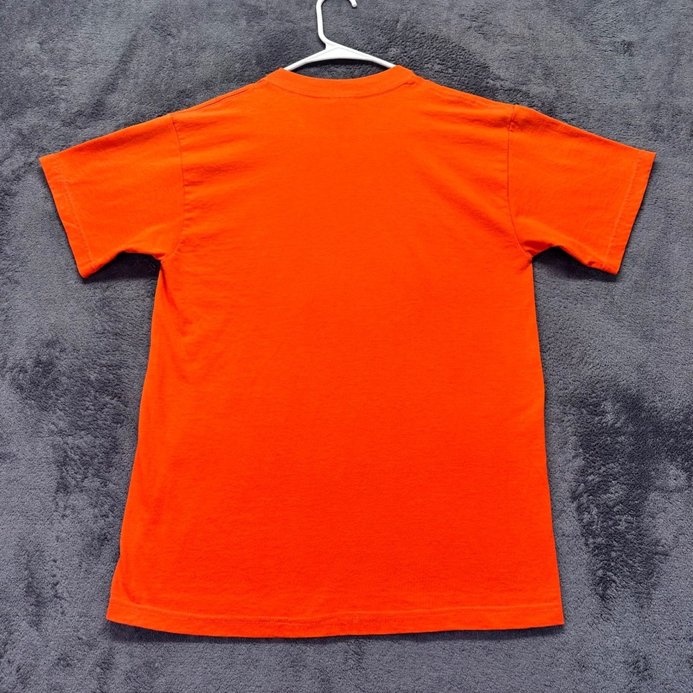 Vintage Connors State Baseball T Shirt Mens Medium Orange College Baseball - Picture 3 of 7